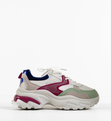 Sneakers dama Leonarda Fuchsia