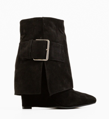 Botine dama Cormac Negre