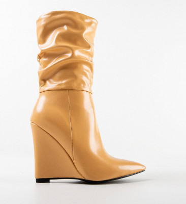 Botine dama Freeman Bej