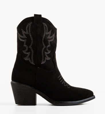 Botine dama Kamal Negre