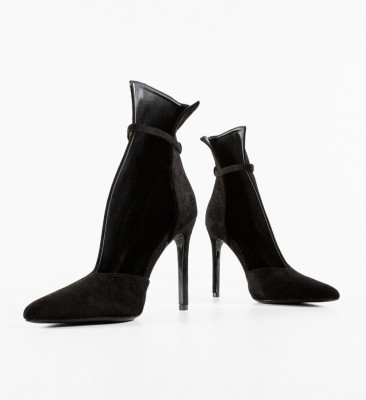 Botine dama Lochla Negre