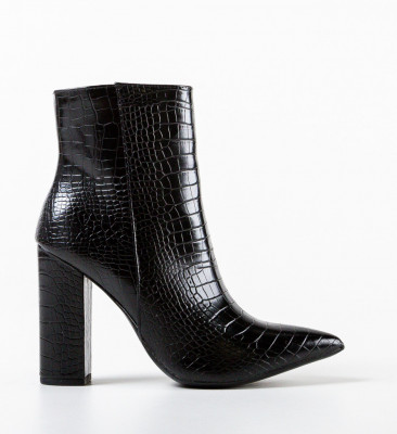 Botine dama Mack Negre