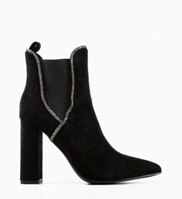 Botine dama Mckay Negre