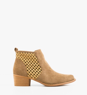 Botine dama Melod Khaki