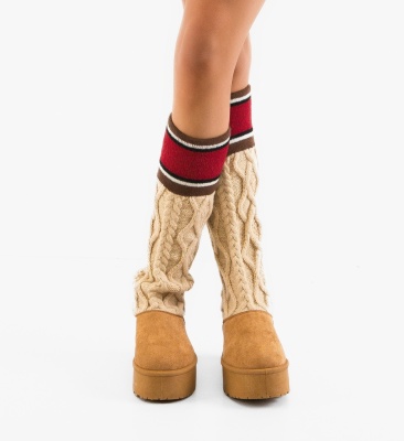 Cizme tip Ug Lolle Camel