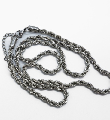 Colier Steel Argintiu