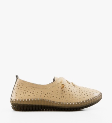 Pantofi Casual Azukar Bej