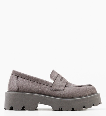 Pantofi Casual dama Punde Gri