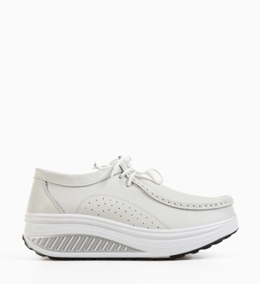 Pantofi Casual Roly Alb 2