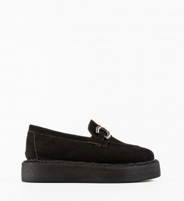 Pantofi Casual Selvie Negri