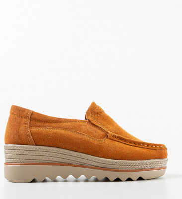Pantofi Casual Smirno Camel