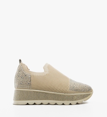 Pantofi Casual Sportif Bej