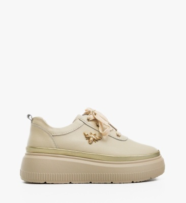 Pantofi Casual Zumzy Bej