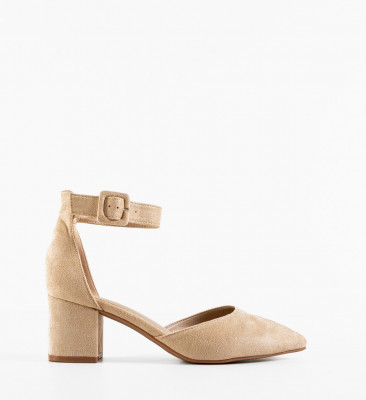 Pantofi dama Anerose Bej