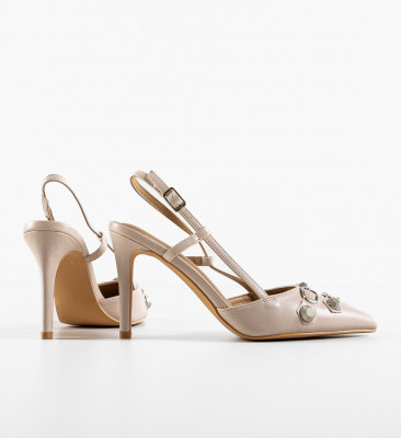 Pantofi dama Angu Bej