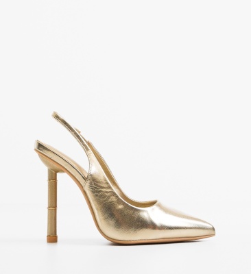 Pantofi dama Bates Aurii