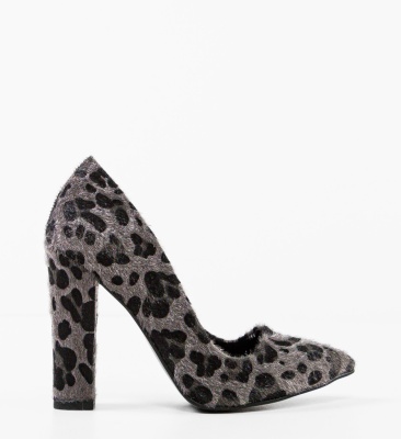Pantofi dama Brandan Gri
