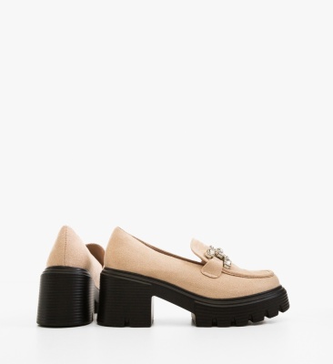 Pantofi dama casual Khursh Bej