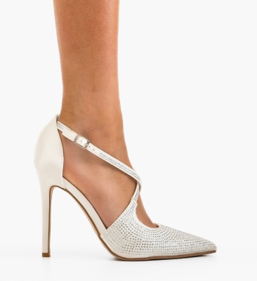 Pantofi dama Dawa Albi