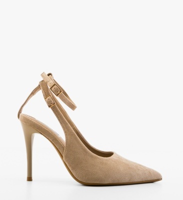 Pantofi dama Fermin Khaki