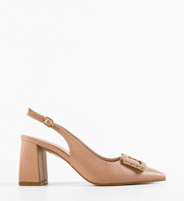 Pantofi dama Gentalya Nude