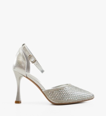 Pantofi dama Goldie Argintii
