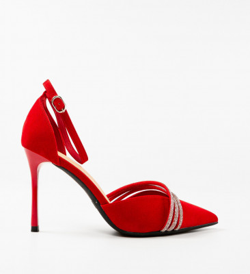 Pantofi dama Jagger Rosii