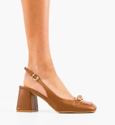 Pantofi dama Nasee Camel