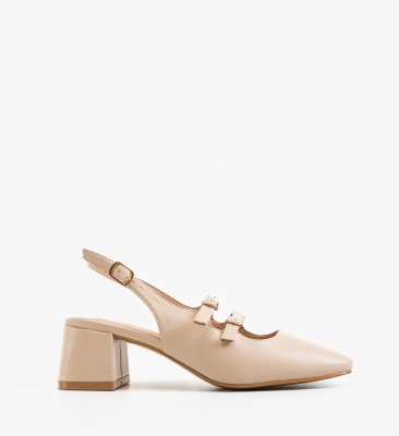 Pantofi dama Wiktor Nude
