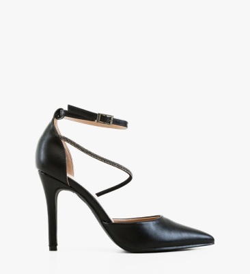 Pantofi stiletto dama Levvy Negri