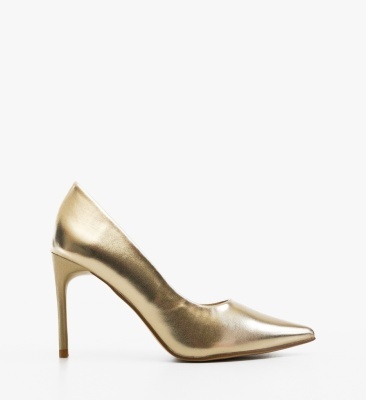Pantofi stiletto dama Neybar Aurii