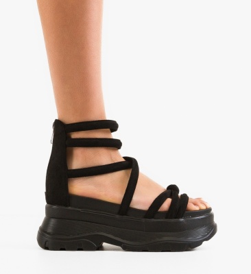 Platforme dama Klara Negre