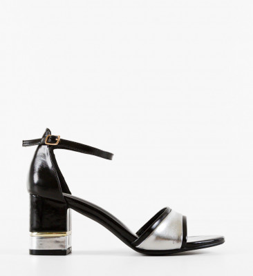Sandale cu toc Navde Negre