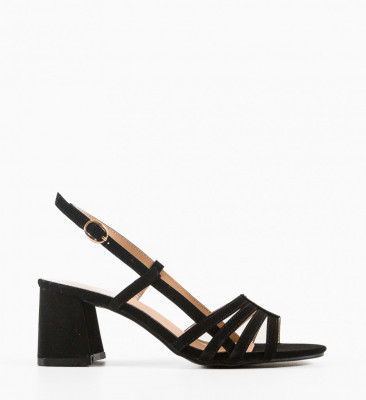 Sandale cu toc Stussy Negre