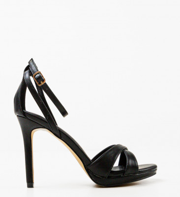 Sandale cu toc Vyvy Negre