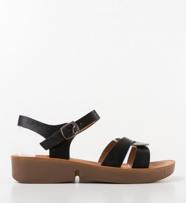 Sandale dama Burt Negre