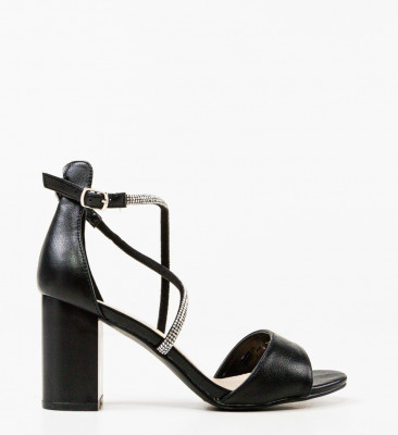 Sandale dama Chinese Negre