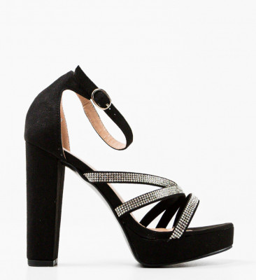 Sandale dama Dragons Negre