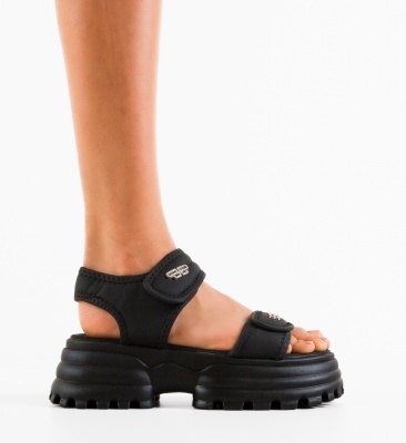 Sandale dama Fulgrim Negre