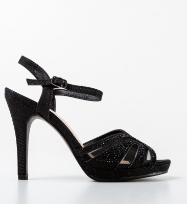 Sandale dama Fuller Negre