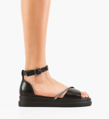 Sandale dama Hazze Negre
