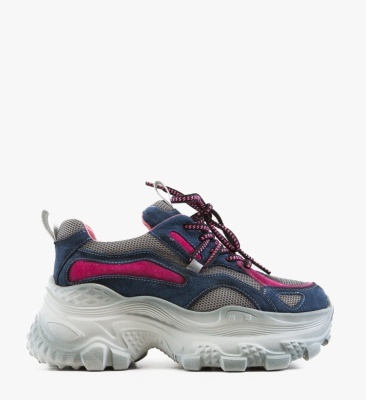 Sneakers dama Clover Albastri