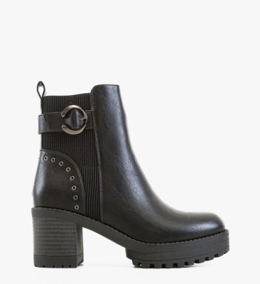 Botine dama Addis Negre