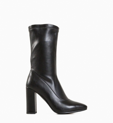Botine dama Brada Negre