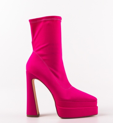 Botine dama Grab Roz