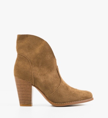 Botine dama Grace Khaki