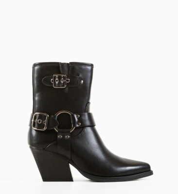 Botine dama Larvak Negre
