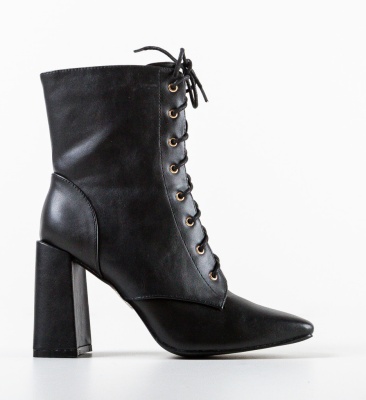 Botine dama Rupert Negre