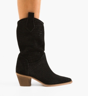 Botine dama Tersa Negre