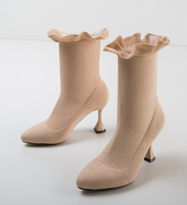 Botine Serela Nude